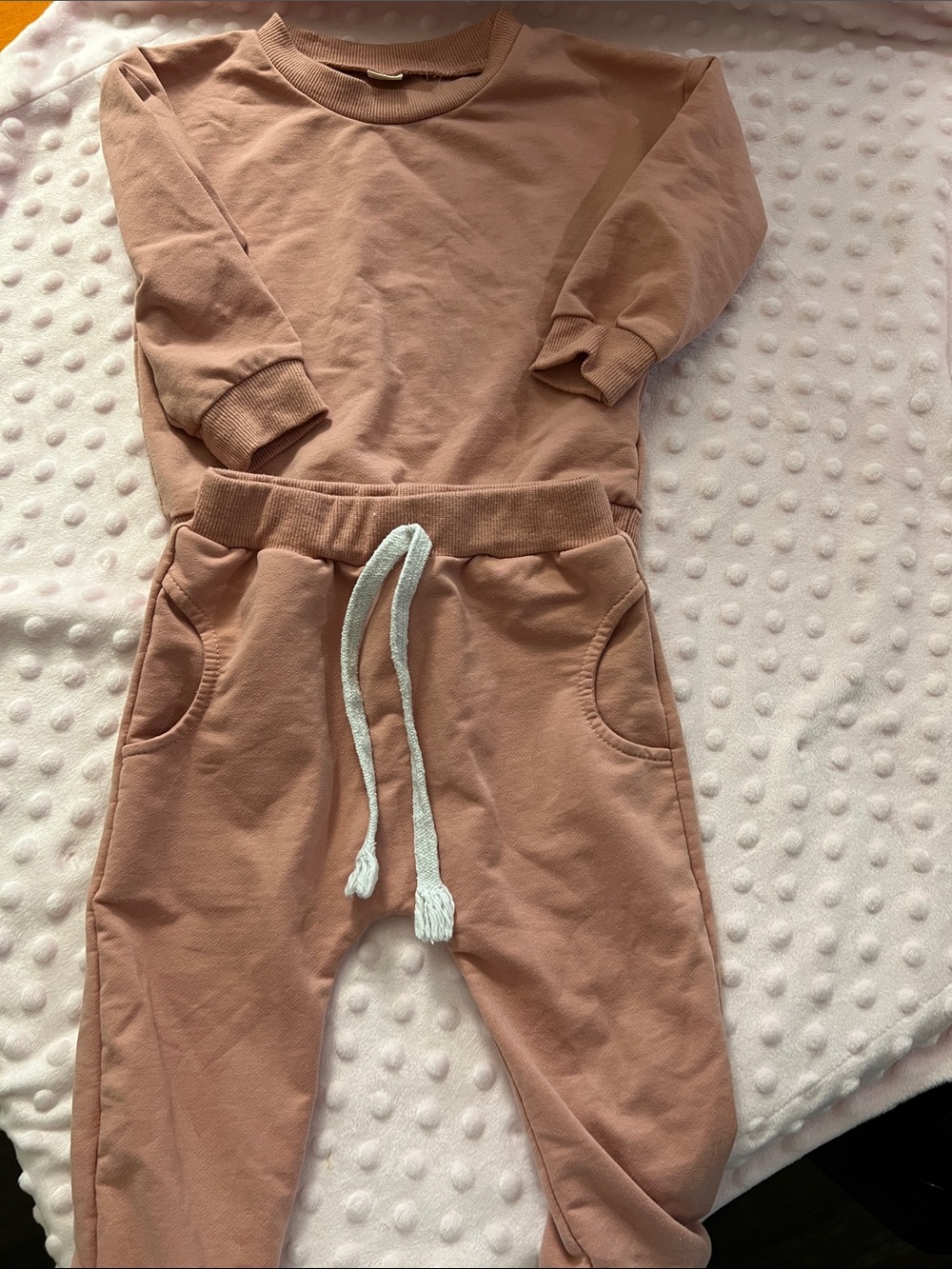100% Pure Mauve Pink Kids Sweatpants & Joggers